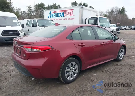 2025 Toyota Corolla Hybrid Le from USA, damaged, VIN JTDBCMFE2S3083183